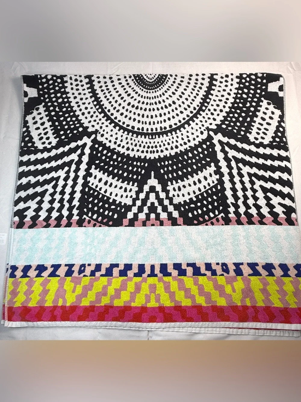 Mara Hoffman x Pendleton Oversized Beach Towel 37x68 Geometric 100% Cotton